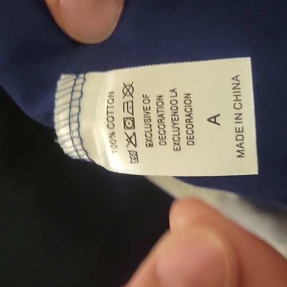 Girls 2T Jumping Meters L/Sl Horse Applique Dress.  Blue with gray horse.  New. - Picture 6 of 7